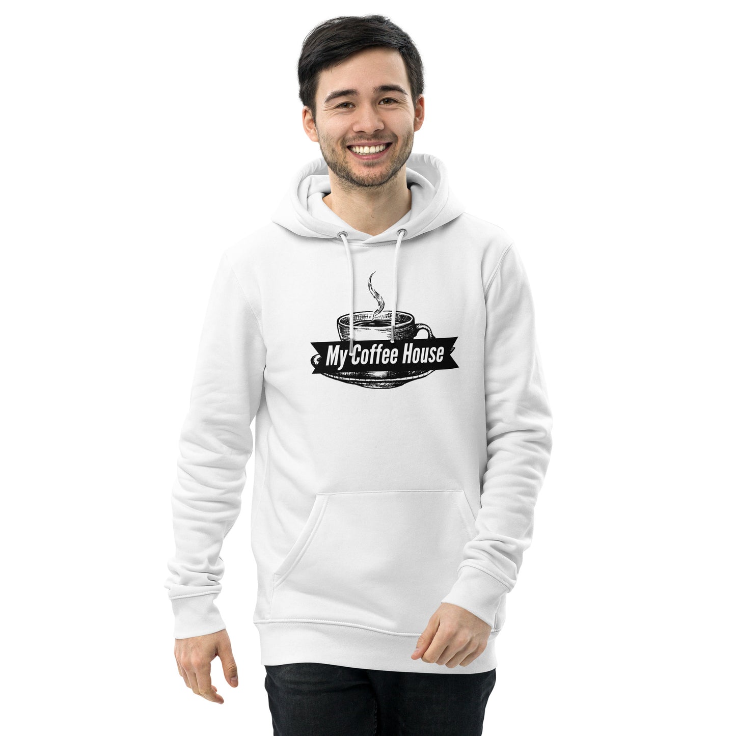 My Coffee House Unisex Essential Eco Hoodie