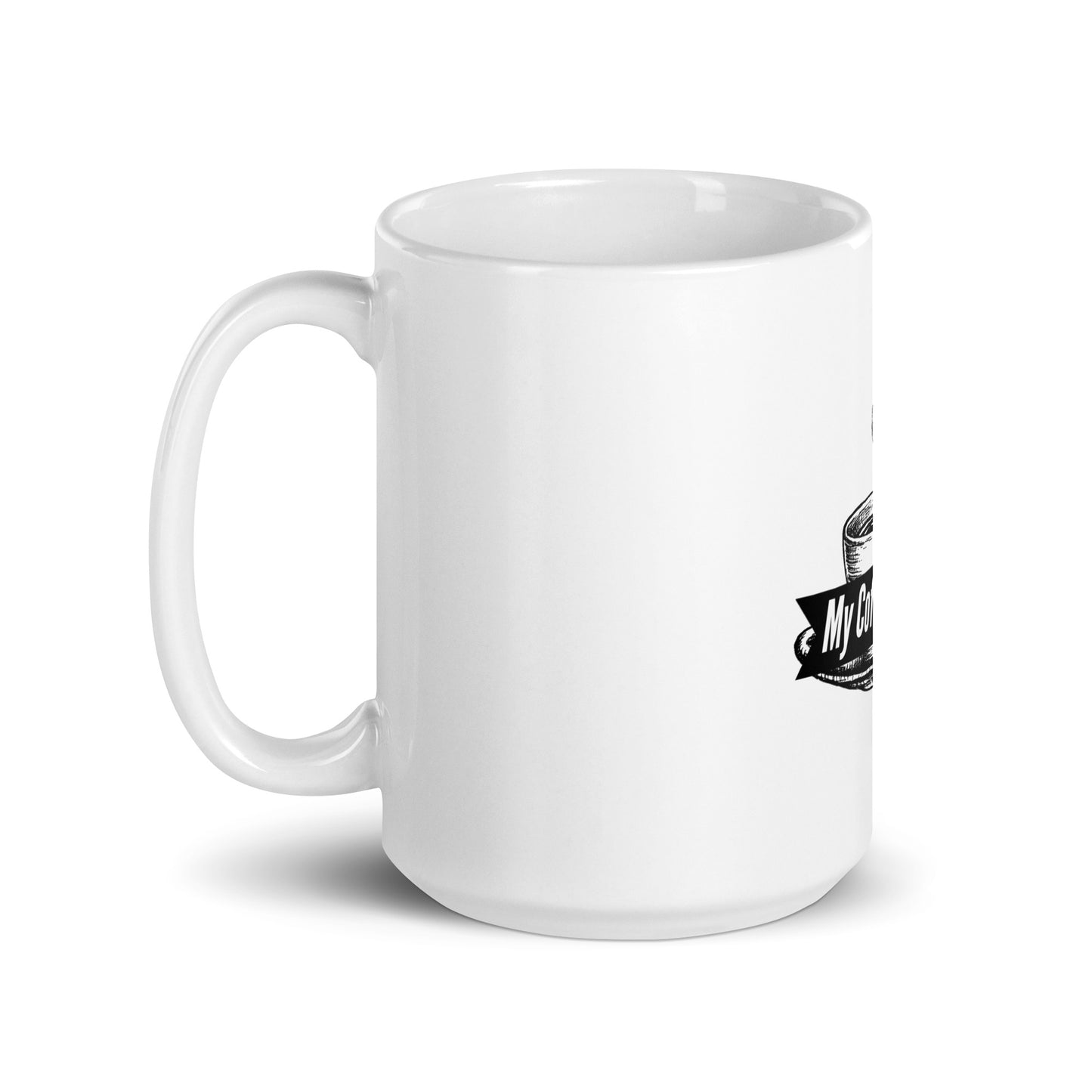 My Coffee House White Glossy Mug